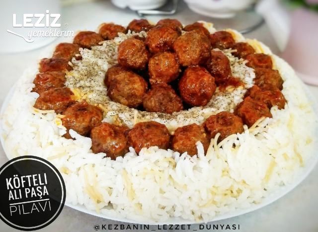 Köfteli Ali Paşa Pilavı