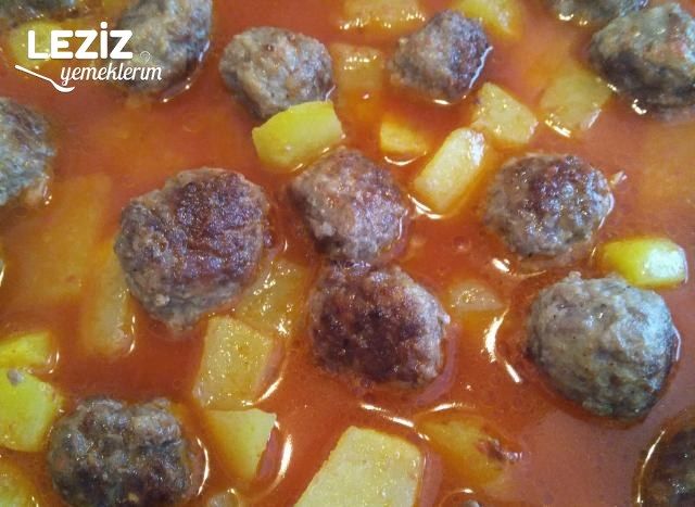 Fırında Nefis Patatesli Köfte
