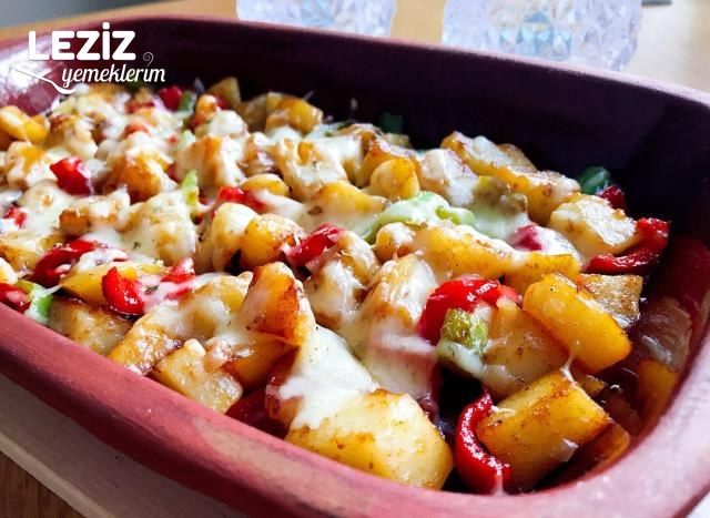 Kahvaltılık Kaşarlı Patates Tarifi
