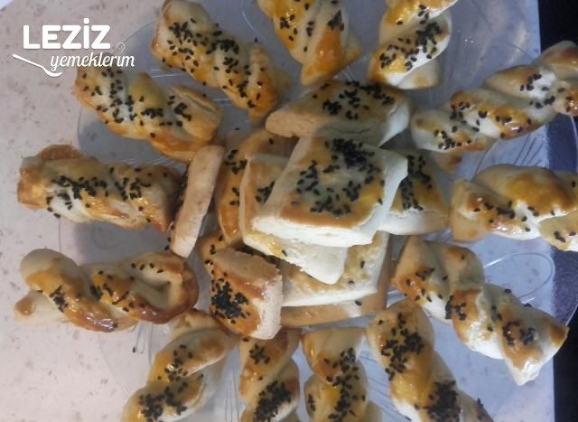 Pastane Usulü Tuzlu Kurabiye Tarifi
