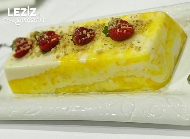 Portakallı Zebra Muhallebi
