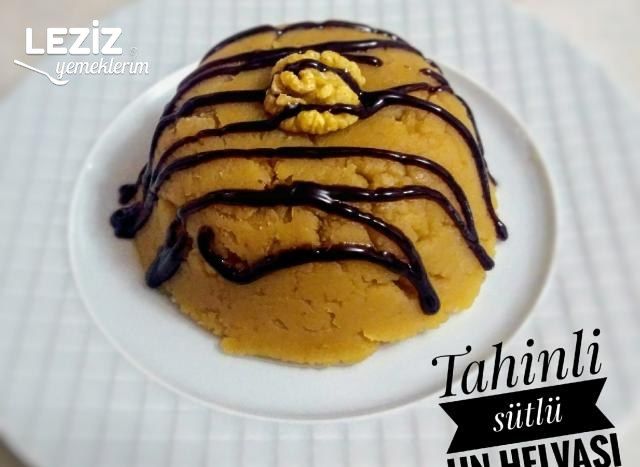 Tahinli Sütlü Un Helvası