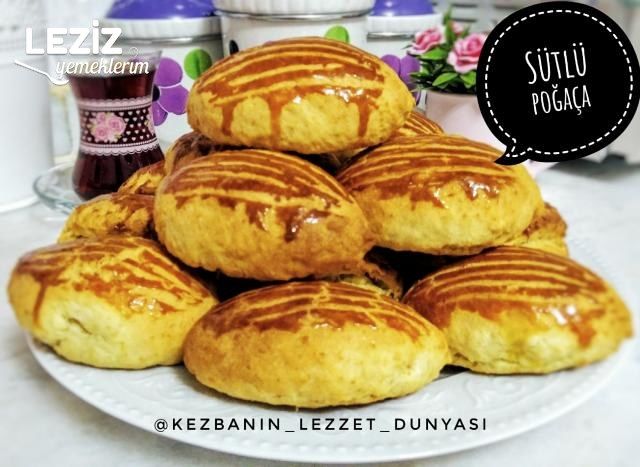 Mayasız Sütlü Kolay Poğaça