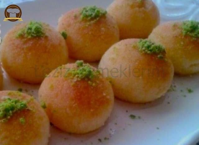 Soğuk Şerbetli İrmik Tatlısı (Şerbeti Kaynatılmayan)
