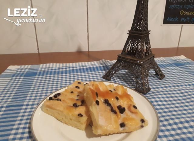 Soslu Elmalı Kek Tarifi