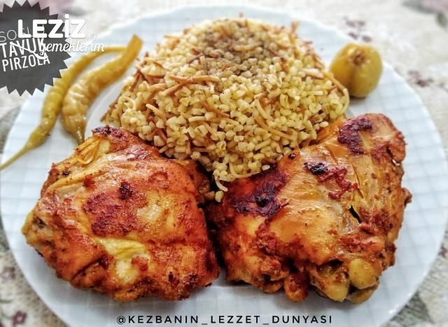 Soslu Tavuk Pirzola