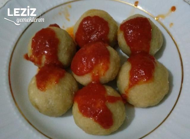 Soslu Haşlama İçli Köfte
