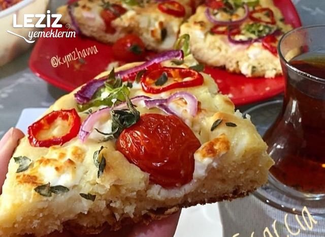 Sebzeli Ekmek Focaccia