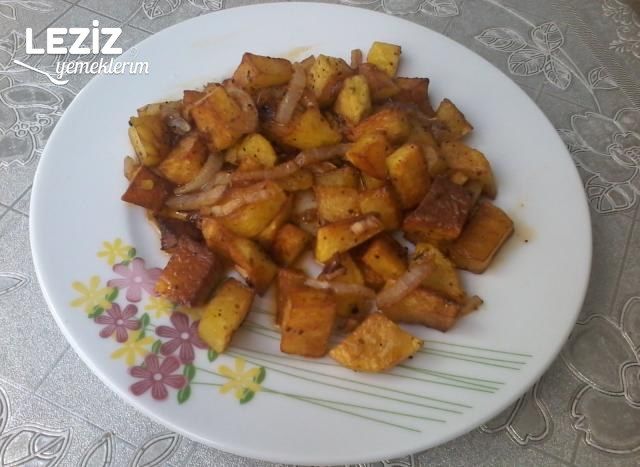Kahvaltılık Patates Kavurması Yapımı