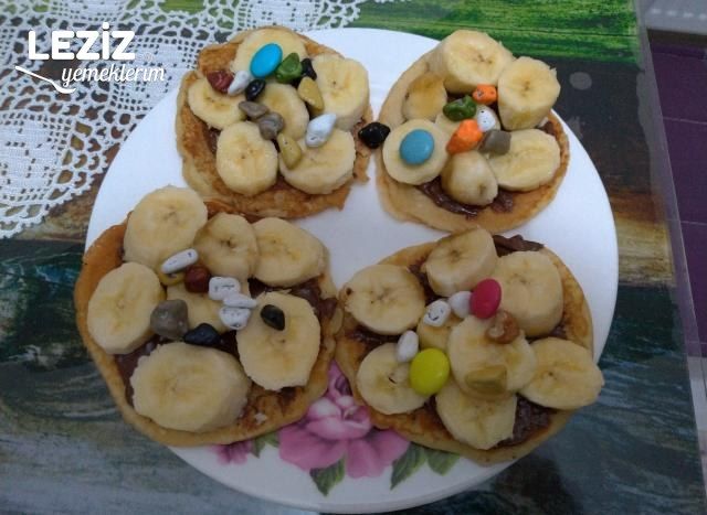 Evde Pankekten Waffle