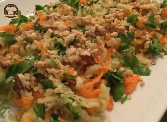 Yeşilelmalı Havuç Salatası