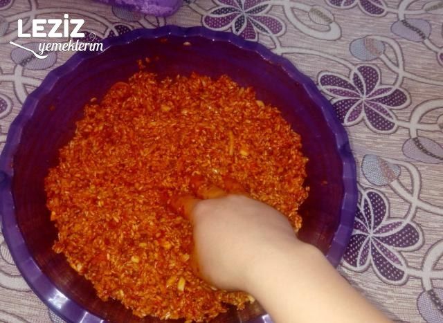 Dolma İçi Hazırlanışı
