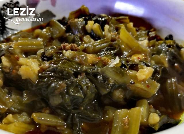 Kıymalı Pazı Yemeği