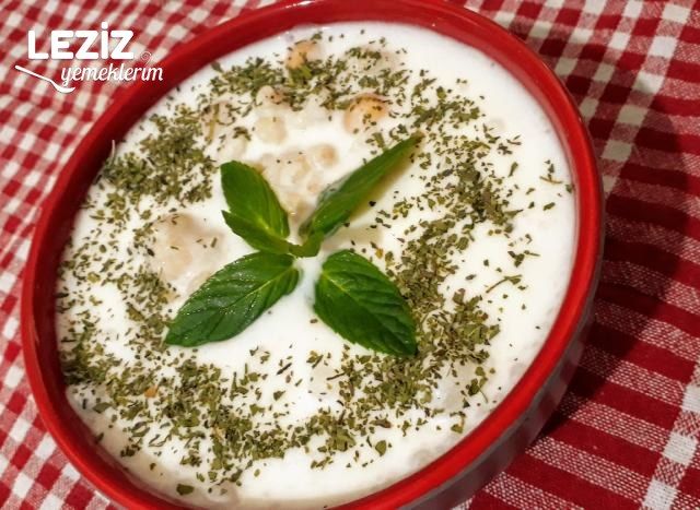 Buğdaylı Ayran Çorbası