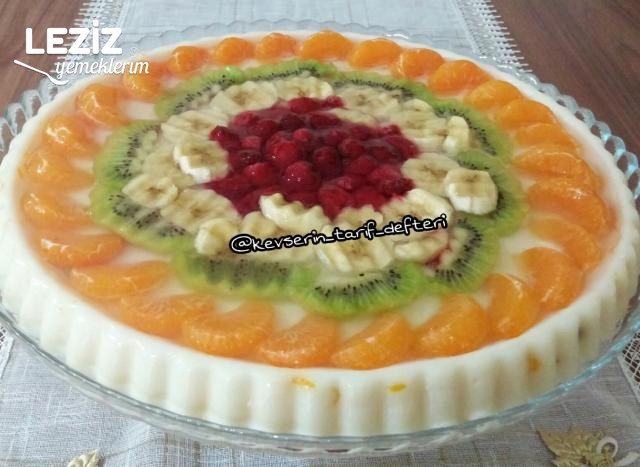 Meyveli Jöleli Tart Pasta