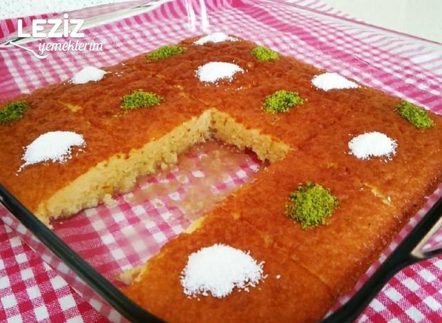 Şerbet Kaynatmadan 3 Kaşık Tatlısı Tarifi (Videolu)