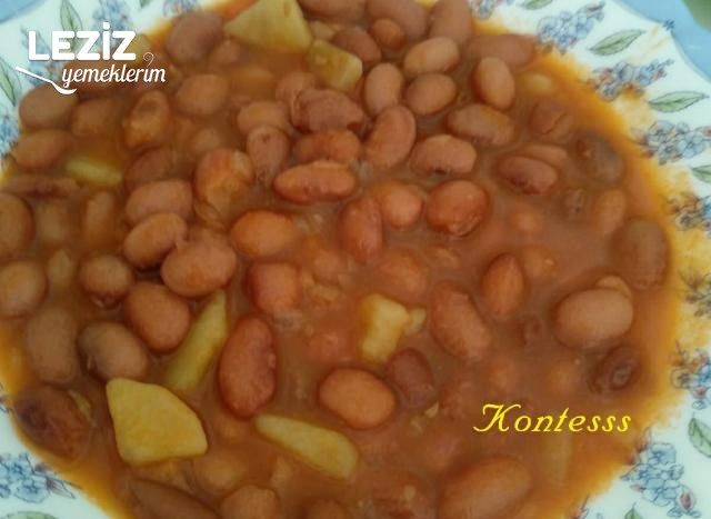 Zeytinyağlı Barbunya Yapımı, Zeytinyağlı Barbunya Tarifi