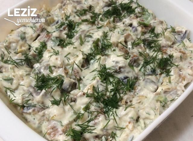 Kuru Patlıcan Yoğurtlaması