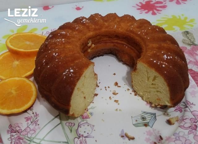 Portakallı Kek (Aşırı Kabaran)