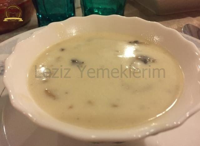 Kremalı Mantar Çorbası Tarifi
