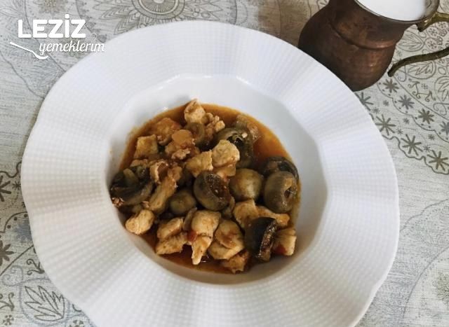 Mantarlı Tavuk Sote