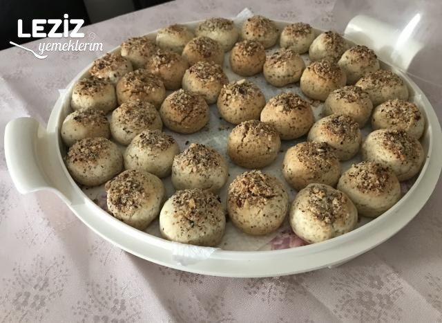 Tahinli Cevizli Kurabiye Yapımı