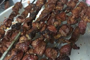 Şişte Kuşbaşı Kebap