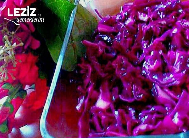 Salatalar İçin Pratik Mor Lahana