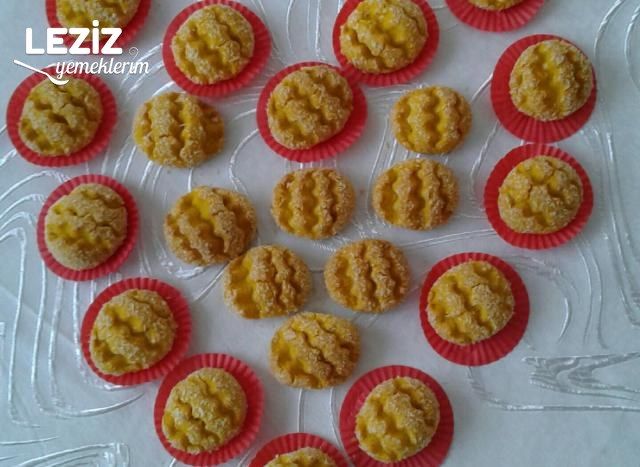 Enfes Hindistan Cevizli Kurabiye