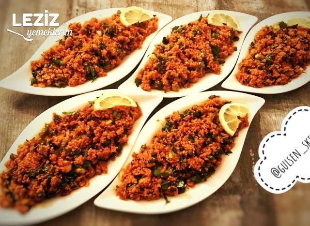 Tam Kıvamında Kısır Yapımı