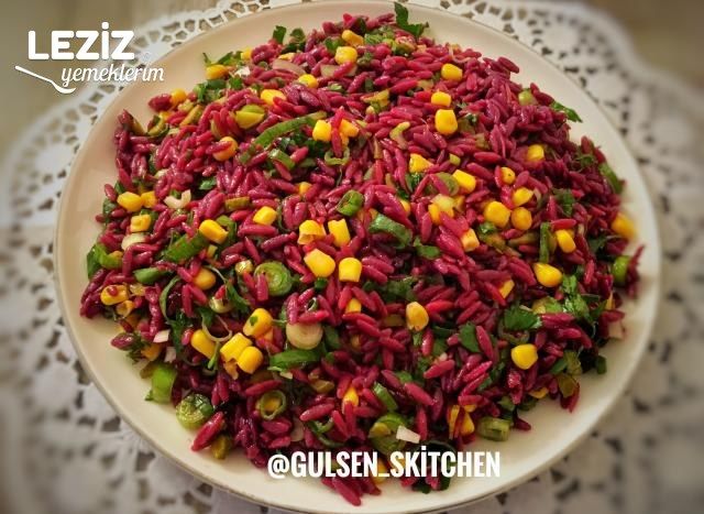 Şalgamlı Arpa Şehriye Salatası