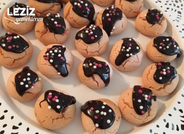 Tadı Şahane Çilekli Pudingli Kurabiye