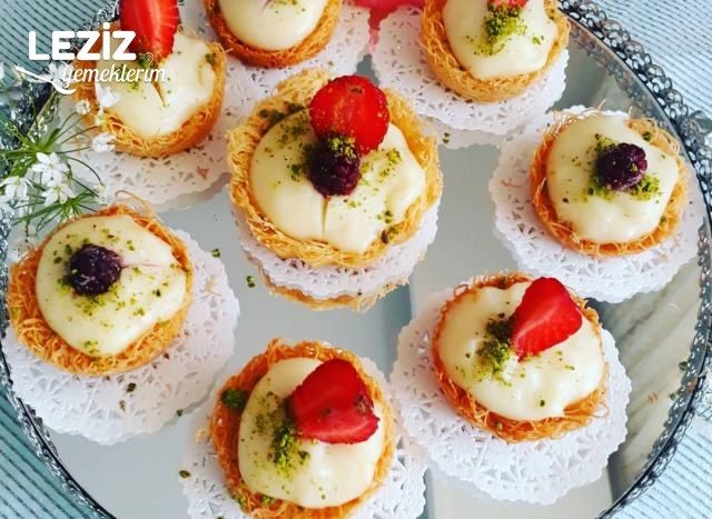 Kadayıf Çanağında Muhallebi