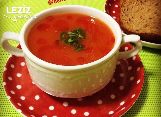Kırmızı Kapya Biber Çorbası