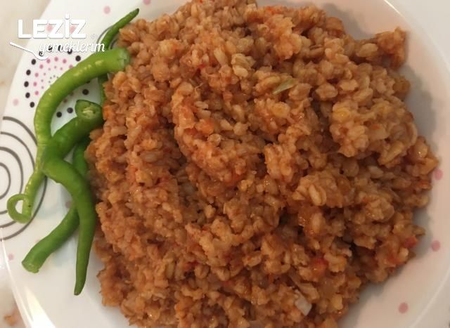 Siyez Bulgurundan Pilav