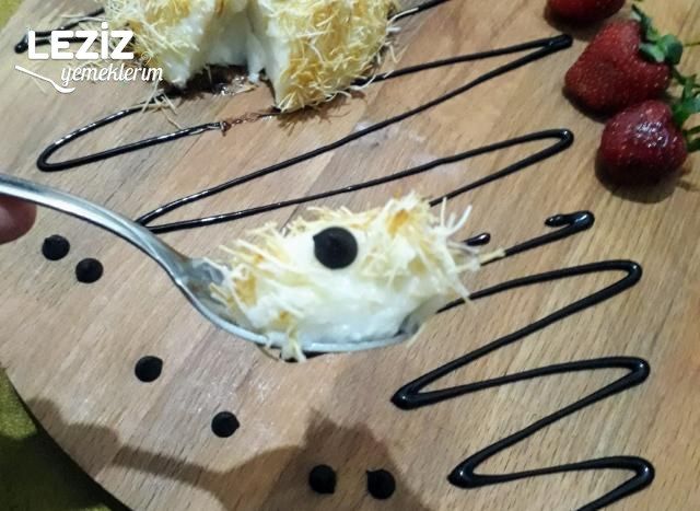 Ev Yapımı Pudingle Samanlıdağ Tatlısı