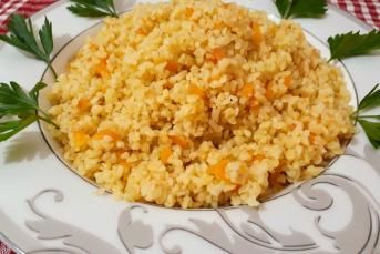 Havuçlu Bulgur Pilavı