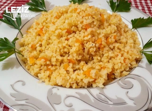 Havuçlu Bulgur Pilavı
