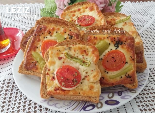 Kahvaltıya Nefis Yoğurtlu Ekmekler