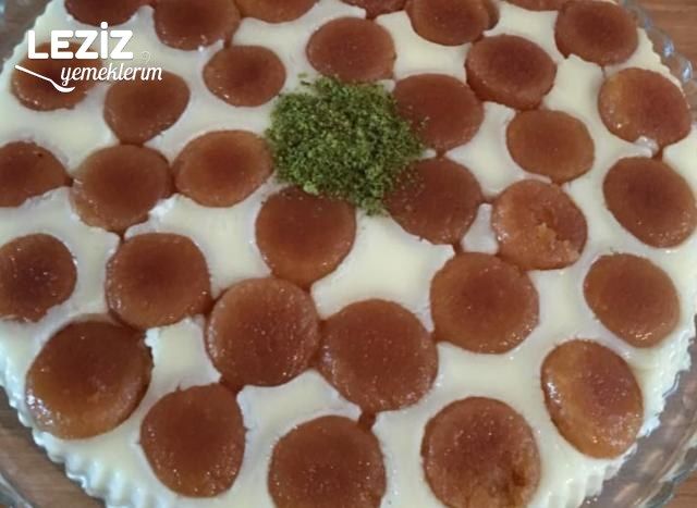 Tart Kalıbında Kemalpaşalı Muhallebi