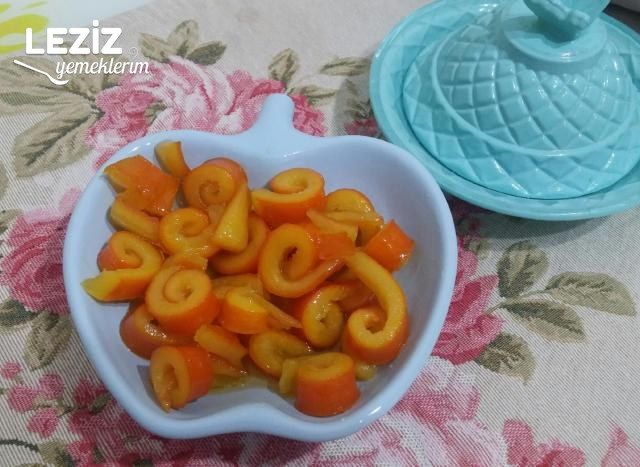 Mis Kokulu Portakal Kabuğu Reçeli