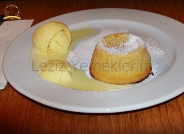 Tahinli Beyaz Çikolatalı Sufle