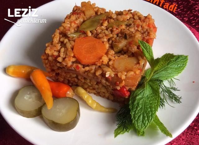 Havuçlu Kabaklı Bulgur Pilavı
