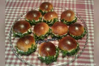 Enfes Saçaklı Poğaça