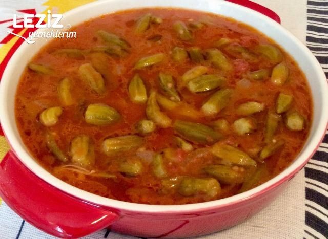 Zeytinyağlı Konserve Bamya Yemeği Tarifi