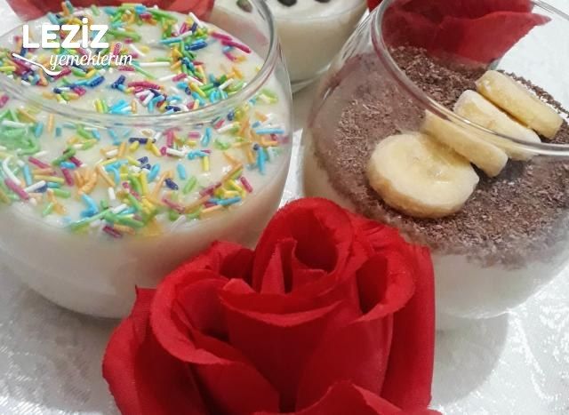Ev Yapımı Muzlu Puding Tarifi