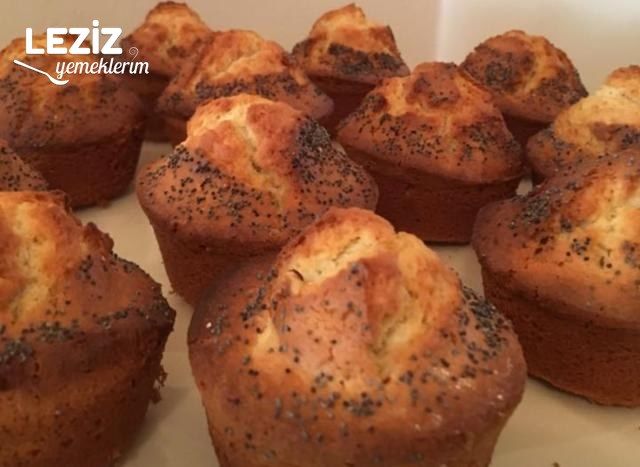 Muffin Kalıbında Tahinli Kek