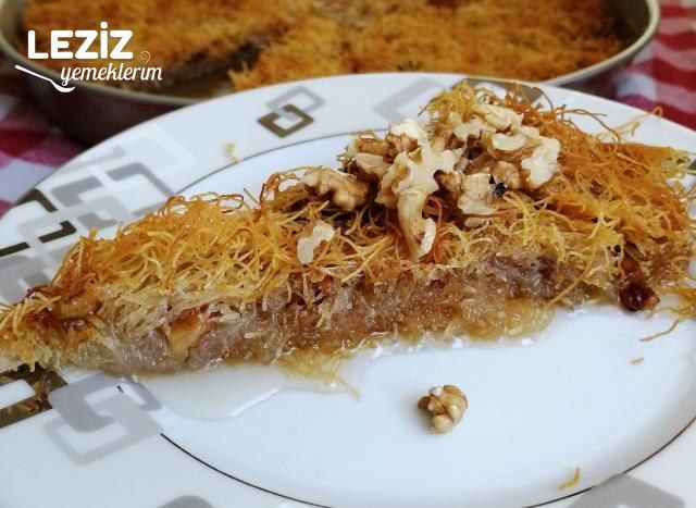 Kadayıf Tatlısı (Fotoğraflı Anlatım)