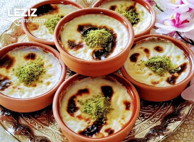 Damla Sakızlı Fırın Sütlaç Tarifi