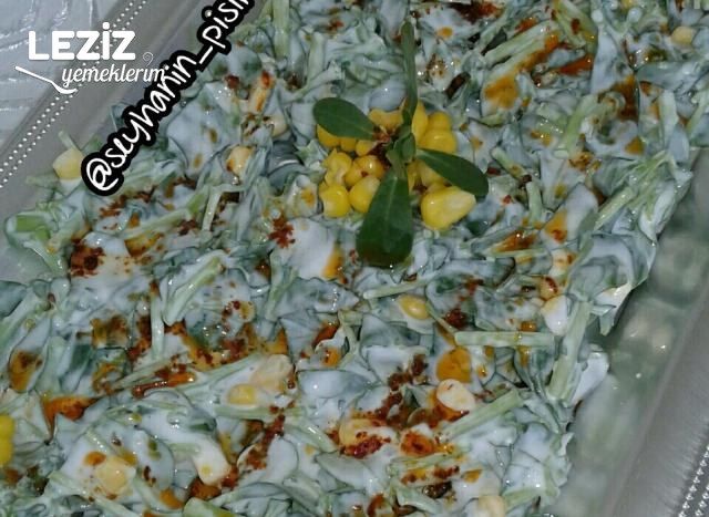 Mısırlı Semizotu Salatası